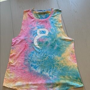 ZYIA Tie-Dye Tank Top - Pink, Blue, Yellow